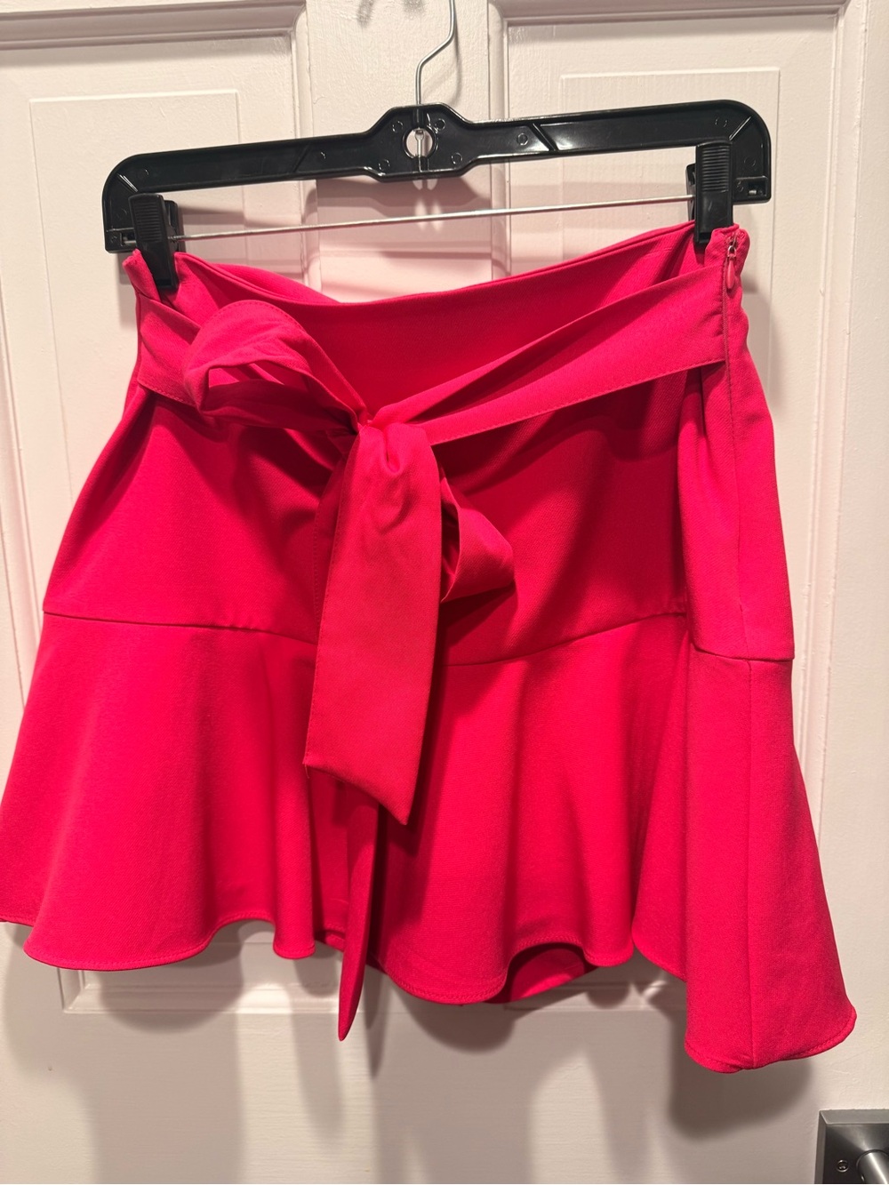 Zara Magenta Waist Skirt with Bow